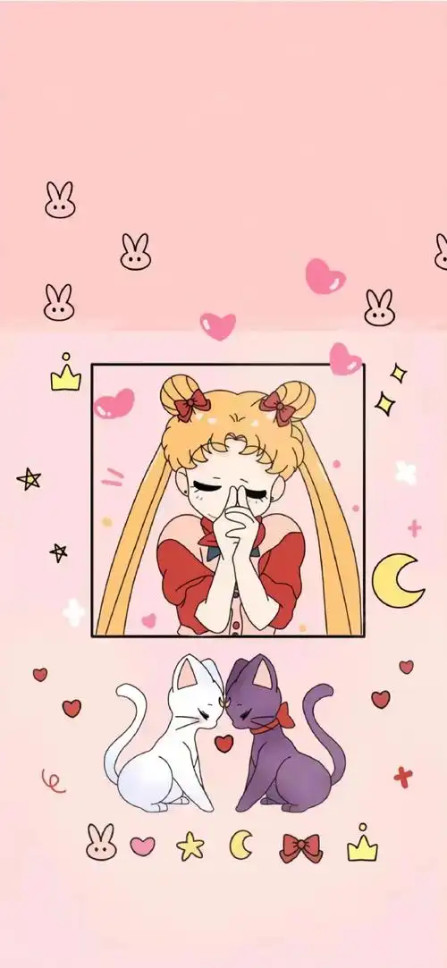 美少女战士壁纸|代表月亮消灭你#美少女战士#壁纸超话