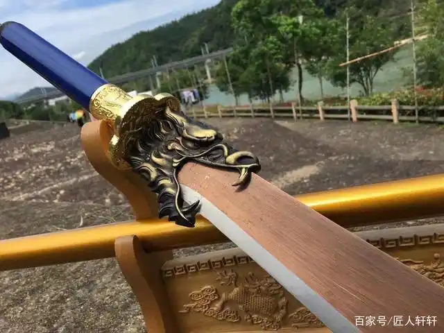 手工作青龙偃月关公刀,鉴赏