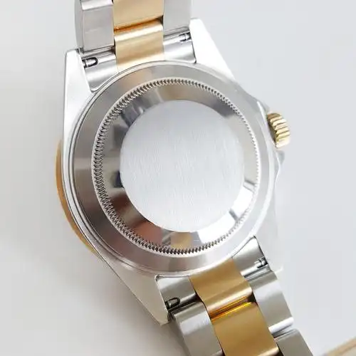 劳力士蓝水鬼手表男潜航者18k黄金精钢自动机械表16613正品9.8新