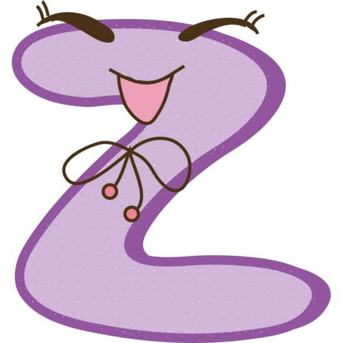 卡通可爱彩色字母z 图片