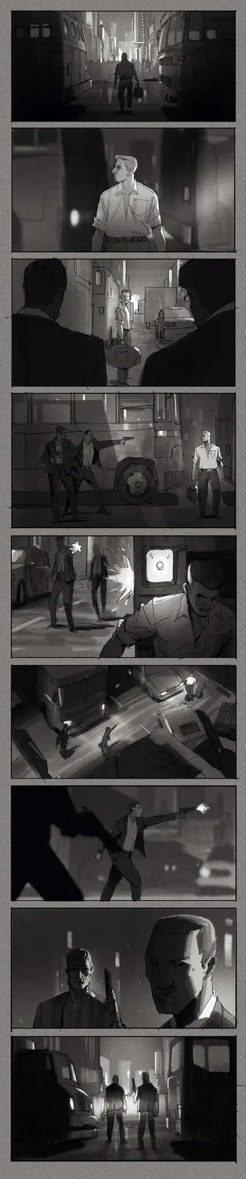 分镜练习1 - 原创作品 - 站酷(zcool)