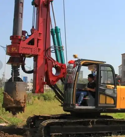 钻桩机,履带旋挖机,房屋钻桩机,基建钻桩机,机锁杆旋挖钻机