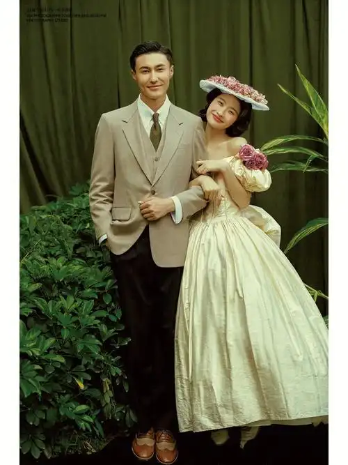 复古婚纱照