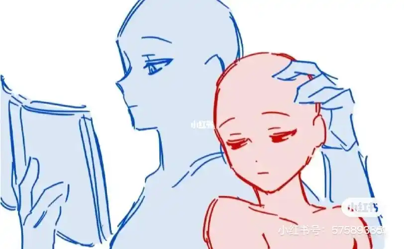 为了防止大家被雷到,把模板放到第一张辽是朋友画的,请ta吃了一顿花卷