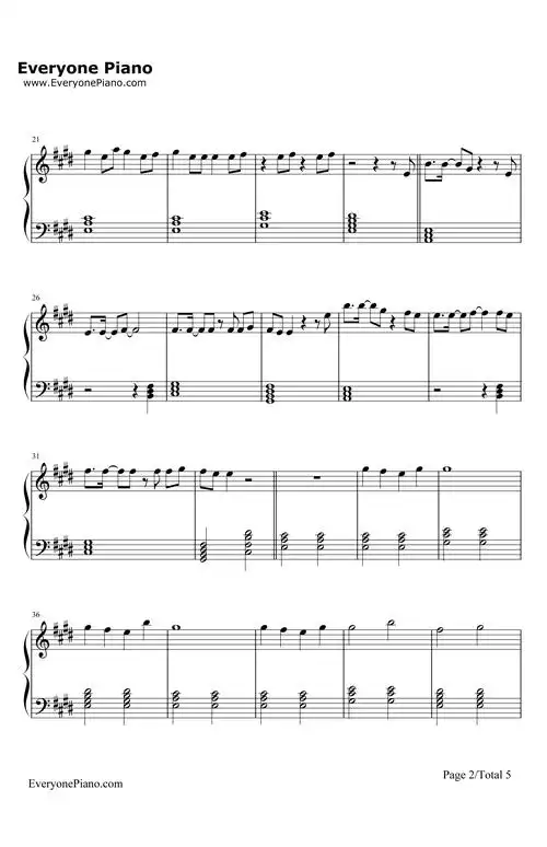 drown钢琴谱-bringmethehorizon-简谱网