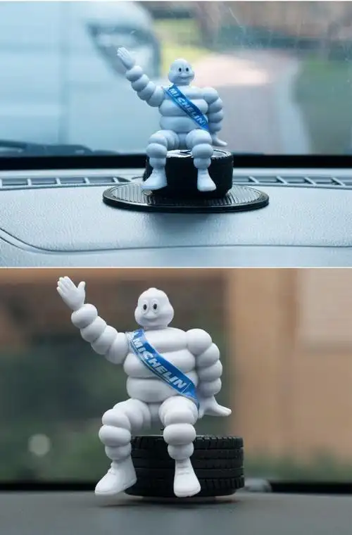 米其林 摇头公仔 摆件固体香膏香水 4747ml