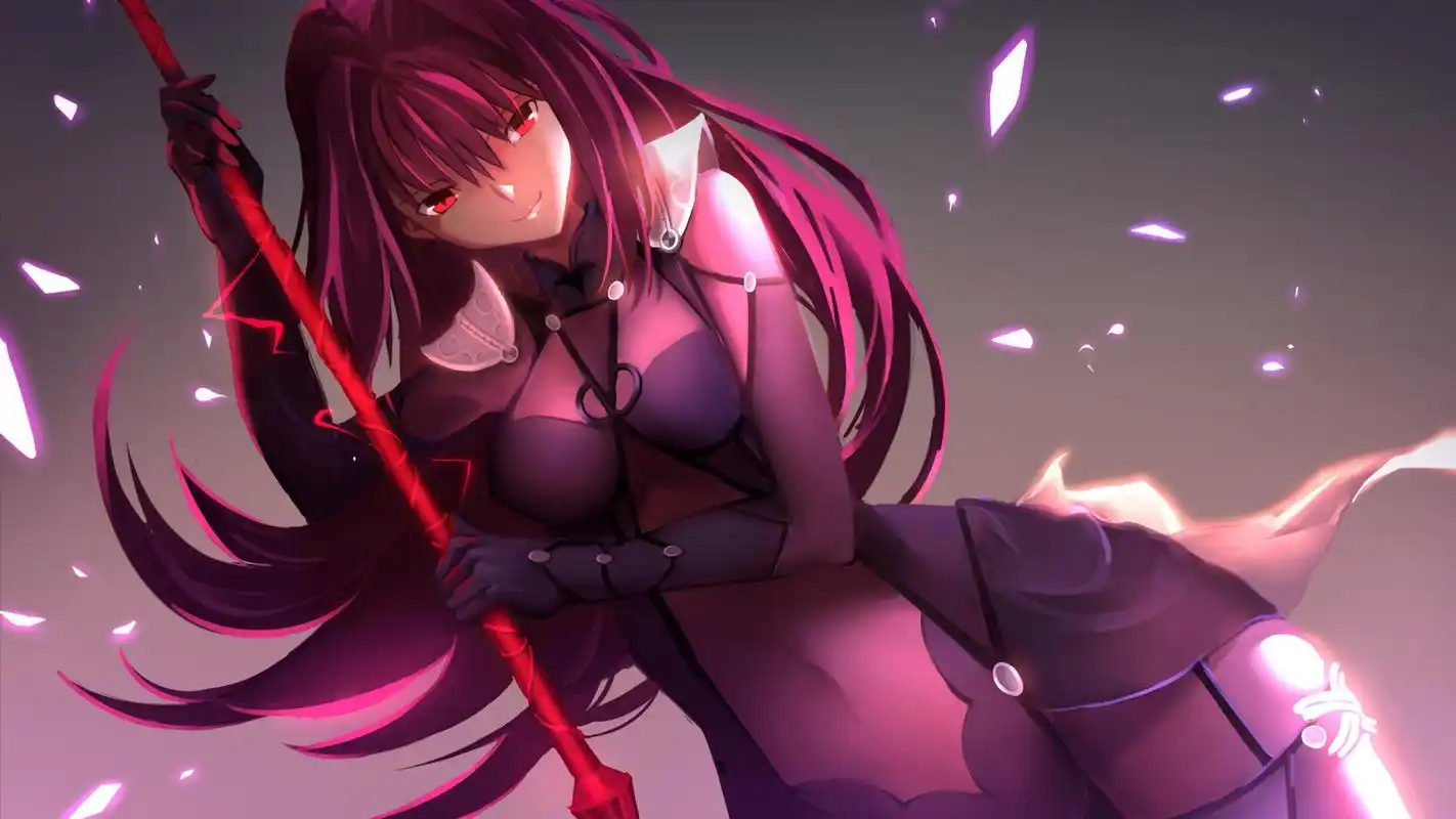 师匠斯卡哈《命运/冠位指定fgo》高清游戏壁纸(二)