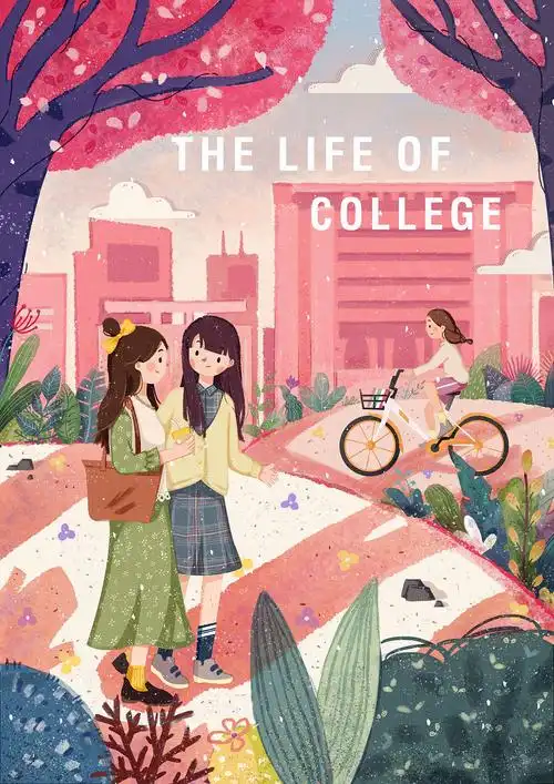 大学生活|插画|创作习作|windy王崽崽_原创作品-站酷zcool