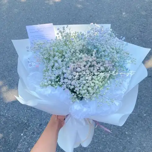 不一样的满天星小花束07