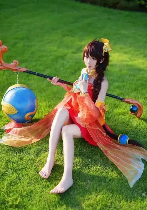 精美大乔cos图集,这衣服又长又白!