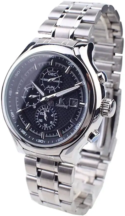 ik colouring 阿帕琦 商务男表 精钢镂空六针自动机械表手表 男士