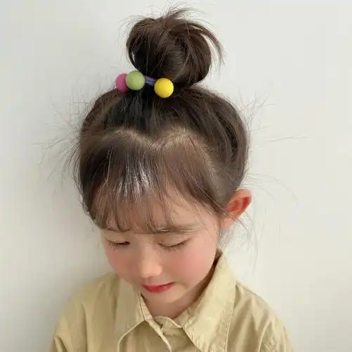 小女孩公主发型的扎法