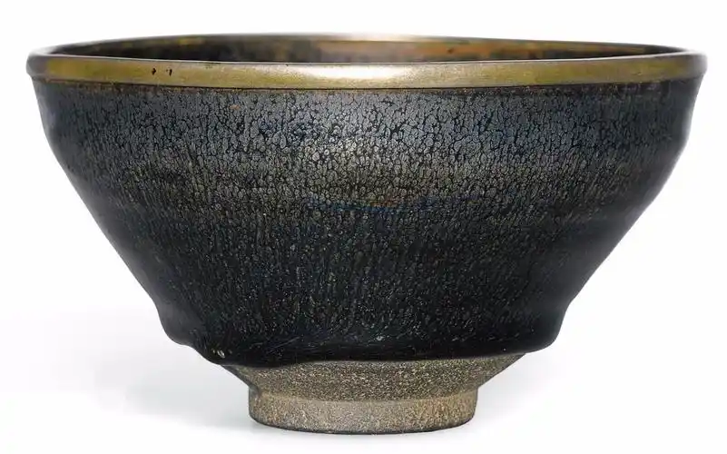 南宋建窑兔毫茶盏