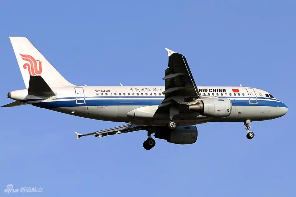 国航空客319客机高清图集_高清图集_新浪网