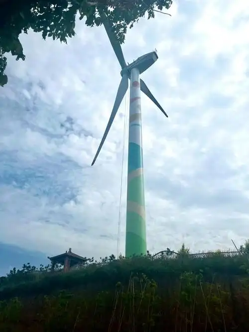 风力塔筒混塔的美化的方案|电机组|风力发电|自然环境_网易订阅