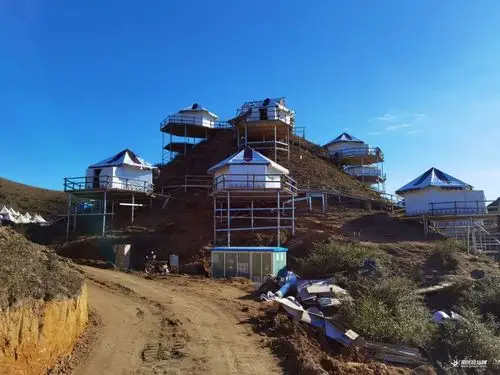 冼夫人传奇在马贵摩天小镇扎营开拍