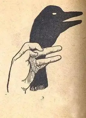 睡前小游戏拉上窗帘关上灯打开手电筒让我们一起来玩有趣的手影游戏吧