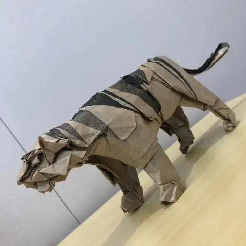 神谷老虎折纸