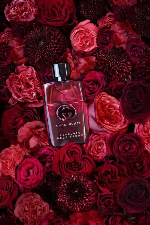 gucci古驰罪爱不羁女士香水拍摄及修图