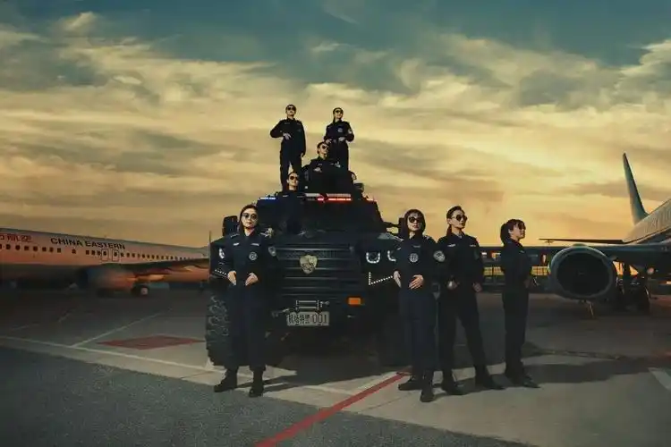 你好警察节湖北机场公安超燃海报震撼来袭