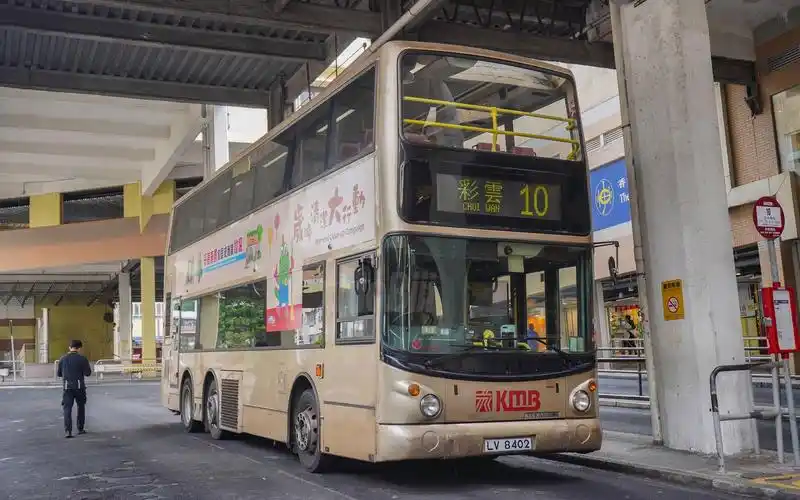 【公交】香港九巴双层超级富豪奥林比安/asv100运行视频