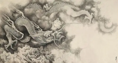 王冠龙(b.1952) 中国龙
