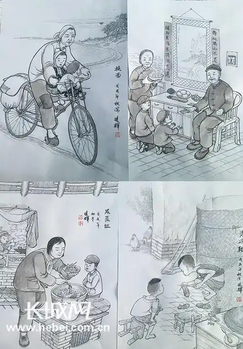 刘现辉绘尽民俗风情留下即将消逝的传统文化