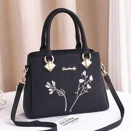 女士包包2020新款时尚百搭女包妈妈大气单肩包斜挎中年婆婆手提包