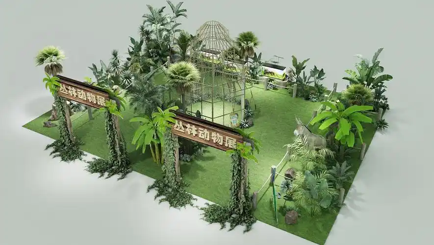 动物园展|空间|展陈设计|90后小凯_原创作品-站酷zcool