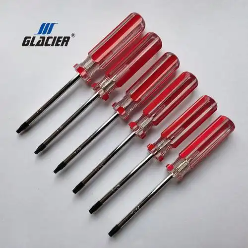 厂家直销 梅花带中孔螺丝刀 t15 t20 t25 t27 t30 带强磁旋具