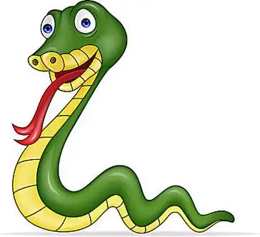 动漫蛇图片