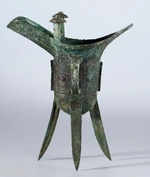 青铜爵杯真品图片及鉴定
