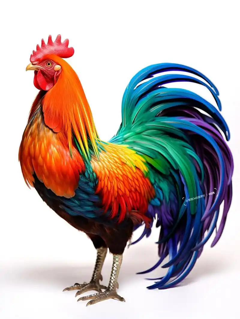 绘画素材293:大公鸡