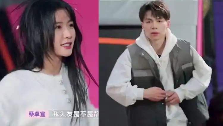 蔡卓宜陈越的约会太甜了,神仙妹妹是在演偶像剧吗?