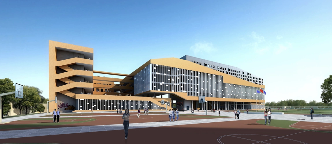 廊·园荔香中学效果图