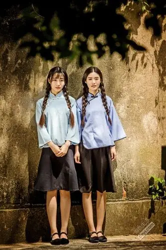 民国白纱复古混搭闺蜜个人多图乱入