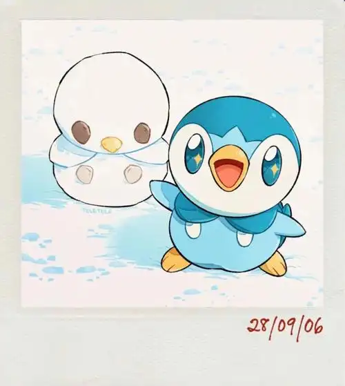 宝可梦珍珠钻石御三家图片