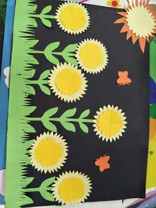 朱毛庄学校剪贴画----教师作品