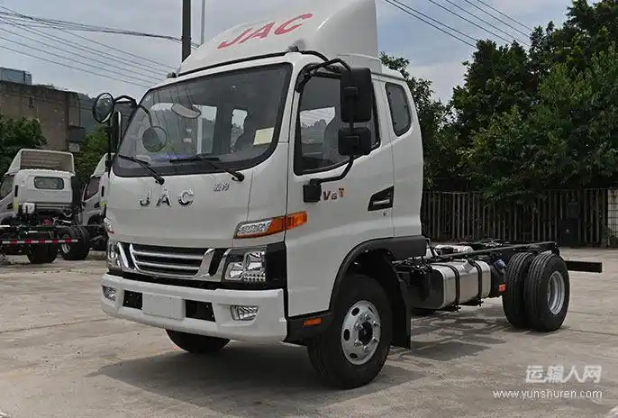 江淮 骏铃v6 120马力 3.8米排半轻卡(hfc1041p93k1c2v)外观第264243号