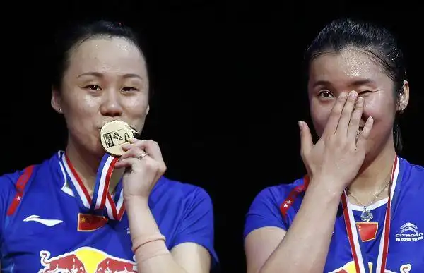 奥运冠军田卿/赵芸蕾以2-0(21-19,21-15)战胜卫冕冠军于洋/王晓理