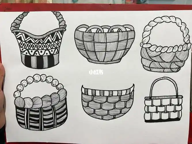 线描写生|篮子04