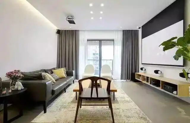 客厅不放电视的设计这几种简直是爆爽的体验啊