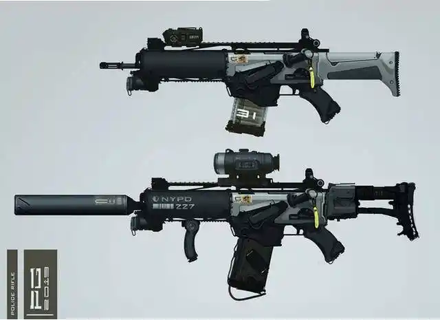 死神在留人间的武器——未来科幻外形枪支大盘点