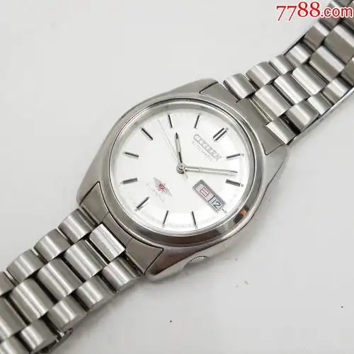 双色盘】日本citizen西铁城-21钻-自动机械男表【佩戴好品!】