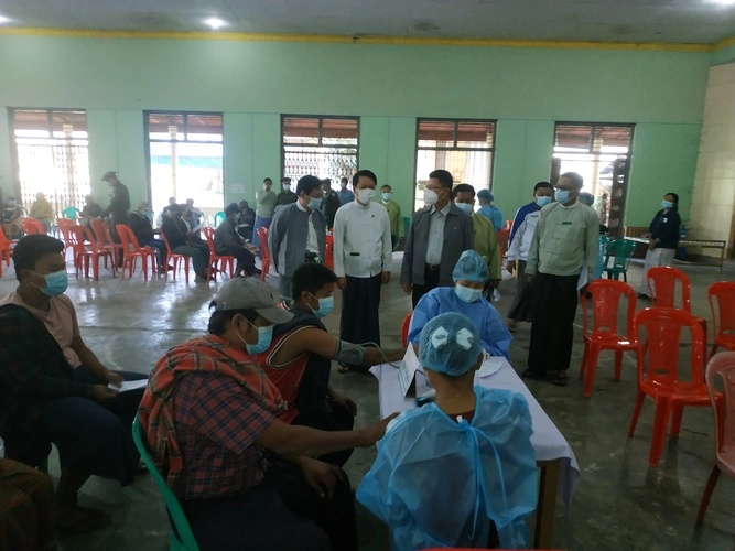 缅甸仰光一工厂暴发新冠疫情