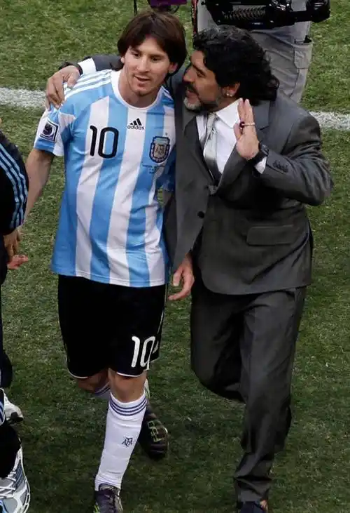 阿根廷媒体统计阿根廷前锋国家队进球荒:马拉多纳第一