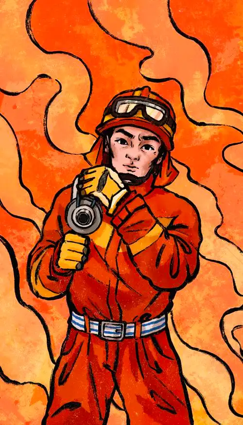 消防员 - domoooo - 原创作品 - 视觉中国(shijueme)