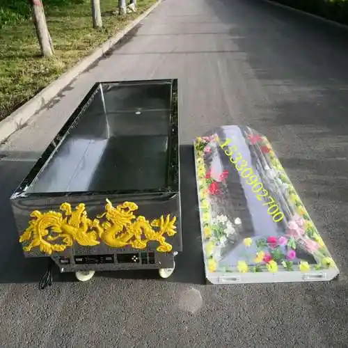 冰棺豪华不锈钢冰棺材冷冻死人专用智能恒温棺冷藏防腐殡葬攸竹 钛金