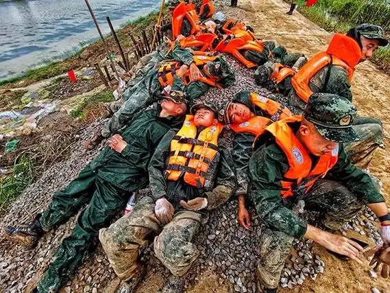 助太湖泄洪派消防增援上海在抗洪救灾中凸显责任与担当