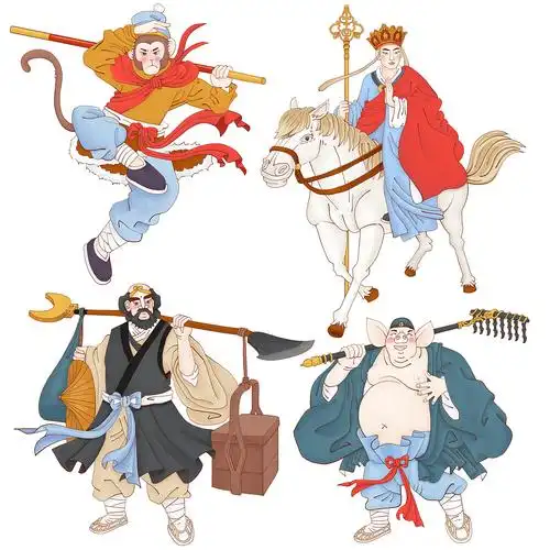 西游记|插画|商业插画|小王有画说 - 原创作品 - 站酷 (zcool)